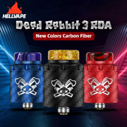 Dripper Dead Rabbit V3 RDA Carbon Fiber Edition Hellvape