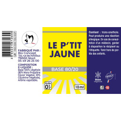 E-liquide P'tit Jaune