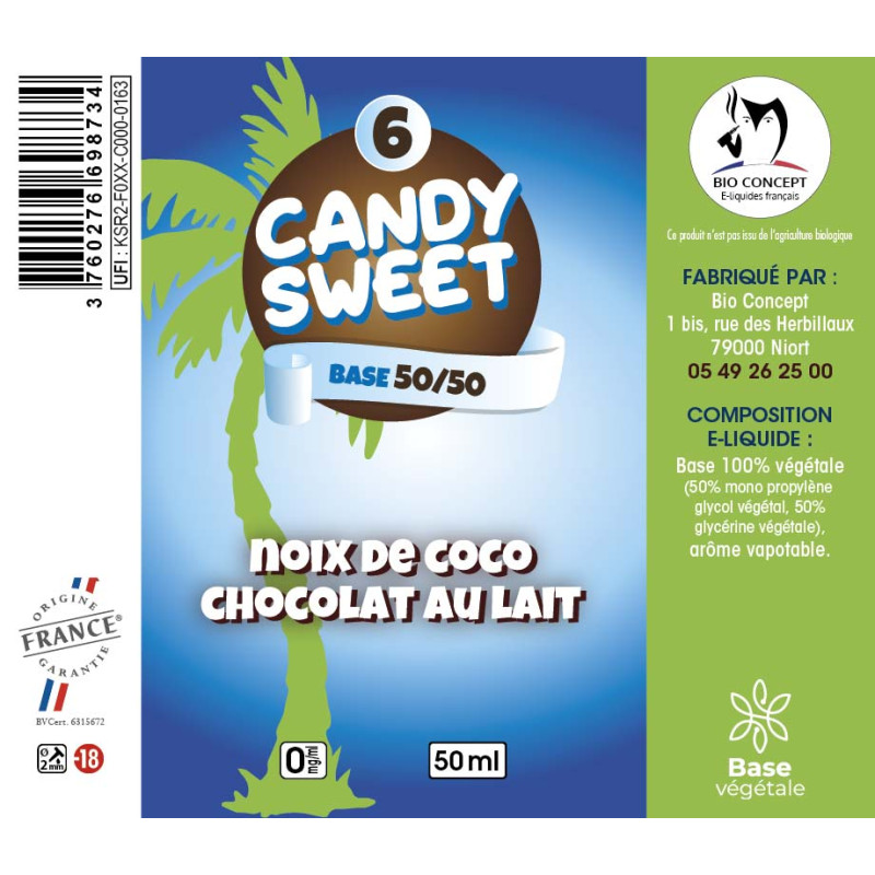 Candy Sweet 6 - 50 ml