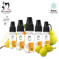 Lot de 5 e-liquides Poire
