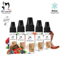 Lot de 5 e-liquides Fr Montana