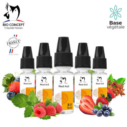 Lot de 5 e-liquides Red Ast