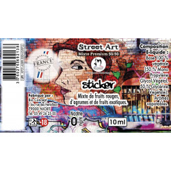 Street Art - Sticker - 10ml