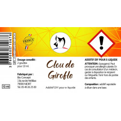 Clou de girofle additif pour E-liquide