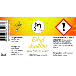 Ethyl vanilline additif pour E-liquide