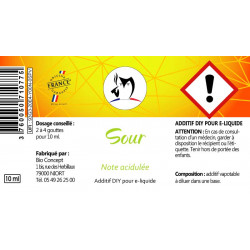 Sour additif pour E-liquide