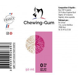 E-liquide Chewing Gum