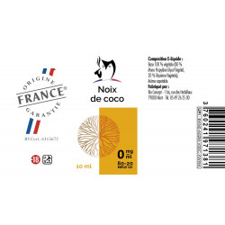 E-liquide Noix de Coco - 10ml