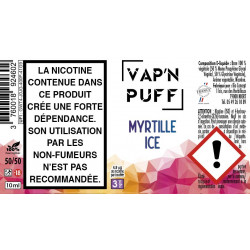 Myrtille ice - Vap'n puff