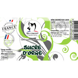 Sucre d'orge Arôme DIY pour E-liquide