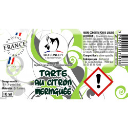 Tarte au Citron Meringuée Arôme DIY pour E-liquide