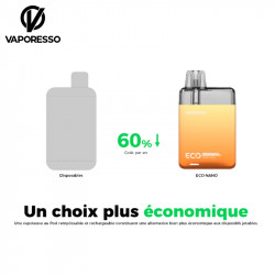 Kit Pod Eco Nano | 1000 mAh | Vaporesso