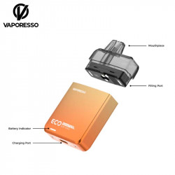 Kit Pod Eco Nano Metal Version | 1000 mAh | Vaporesso