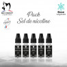 Pack eliquides au Sel de nicotine