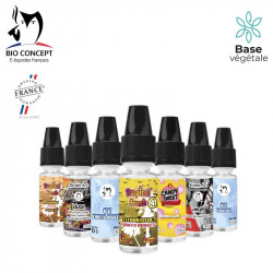 Pack découverte E-liquides Premium Bioconcept