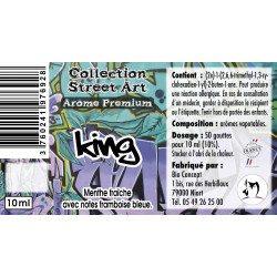 King - Street Art - Arôme DIY pour E-liquide