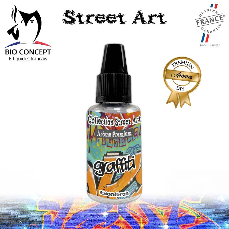 Graffiti Street Art - Arôme DIY pour E-liquide Graffiti Street Art - Arôme DIY pour E-liquide