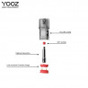 Vue détaillée cartouche pod Zero Yooz