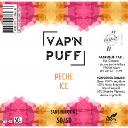 Pêche ice - Vap'n puff - 50ml