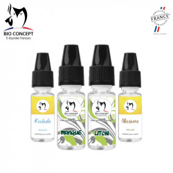 Recette e liquide DIY Litchi Mango Bioconcept