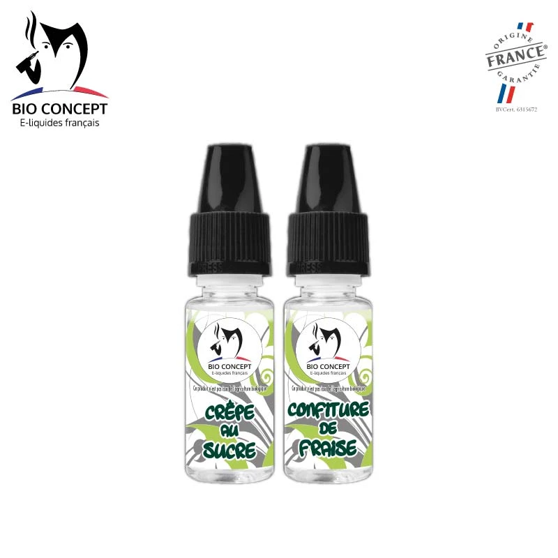 Recette e liquide DIY crêpe à la fraise