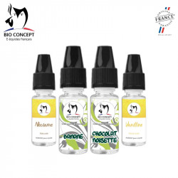 Recette e liquide DIY Choco Banana Bioconcept