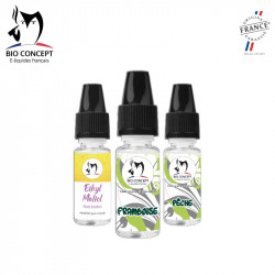 Recette diy e liquide framboise peche
