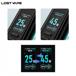 Modes de vape Kit Thelema Nano Lost Vape