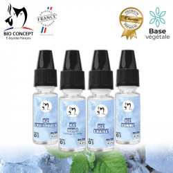 Pack E liquide premium Sensation Ice Bioconcept