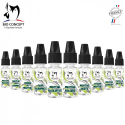 Pack découverte 10 Arômes Mentholés DIY Bioconcept