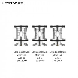 Résistances UB Max Lost Vape