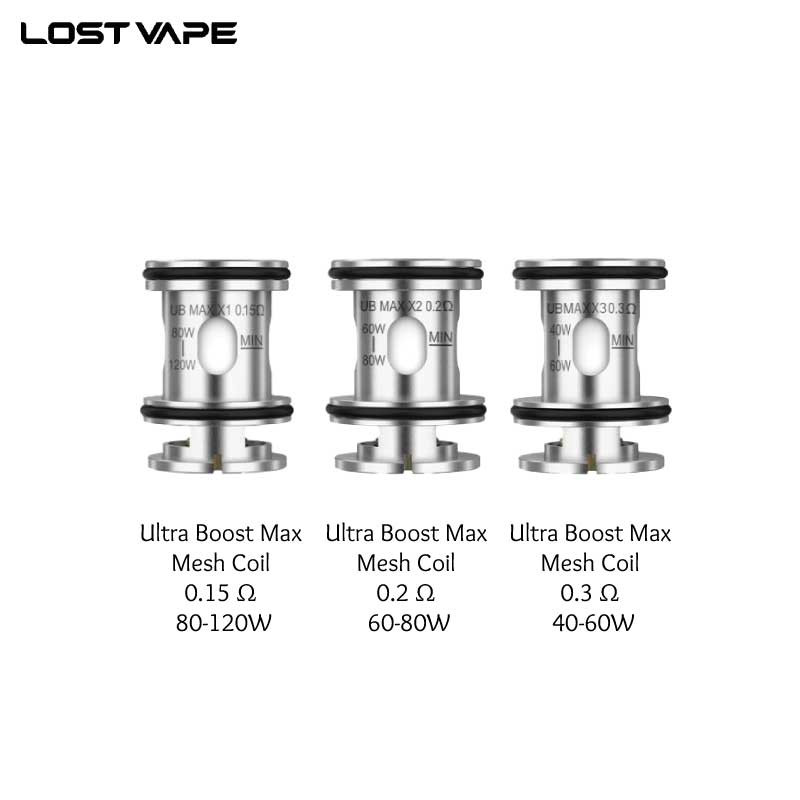 Résistances UB Max Lost Vape Résistances UB Max Lost Vape