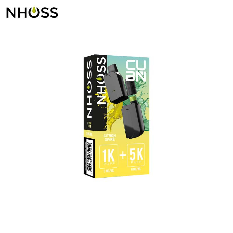 Cartouche Citron givré CUBN Nhoss Cartouche Citron givré CUBN Nhoss