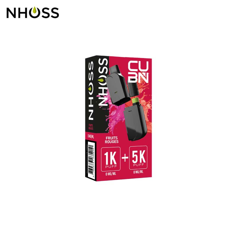 Cartouche Fruits rouges CUBN Nhoss Cartouche Fruits rouges CUBN Nhoss