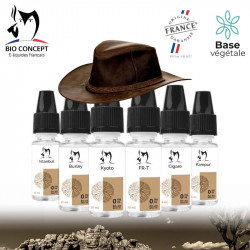 Pack découverte 6 E-liquides Classic Bruns Bioconcept