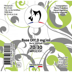 Base DIY 5L - 70% MPGV / 30% GV