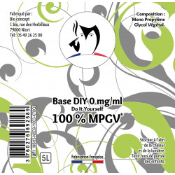 Base DIY 5L - 100% MPGV