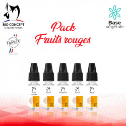 Pack eliquides Fruits Rouges