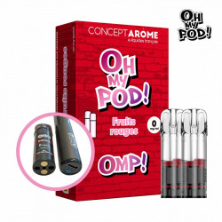 Cartouche Fruits rouges Oh My Pod! Concept Arôme