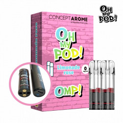 Cartouche Limonade rose Oh My Pod! Concept Arôme
