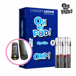 Cartouche Myrtille Oh My Pod! Concept Arôme
