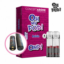 Cartouche Raisin Oh My Pod! Concept Arôme