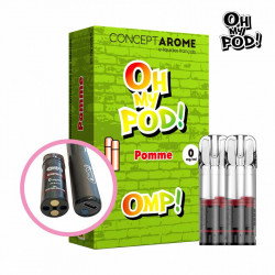 Cartouche Pomme Oh My Pod! Concept Arôme