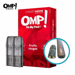 Cartouche Fruits rouges OMP! Concept Arôme
