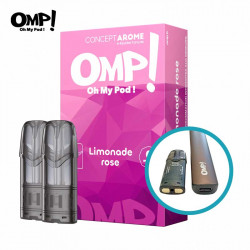 Cartouche Limonade rose OMP! Concept Arôme