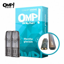 Cartouche Menthe glaciale OMP! Concept Arôme