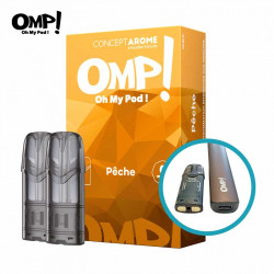 Cartouche Pêche OMP! Concept Arôme