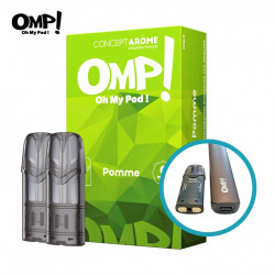 Cartouche Pomme OMP! Concept Arôme