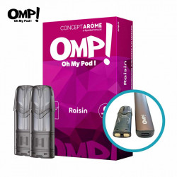 Cartouche Raisin OMP! Concept Arôme