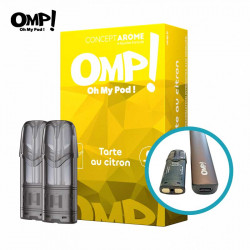 Cartouche Tarte au citron OMP! Concept Arôme